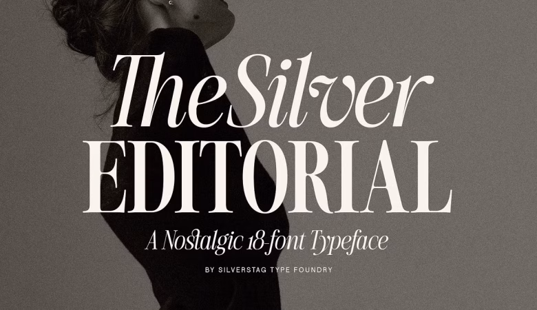 The Silver Editorial Font