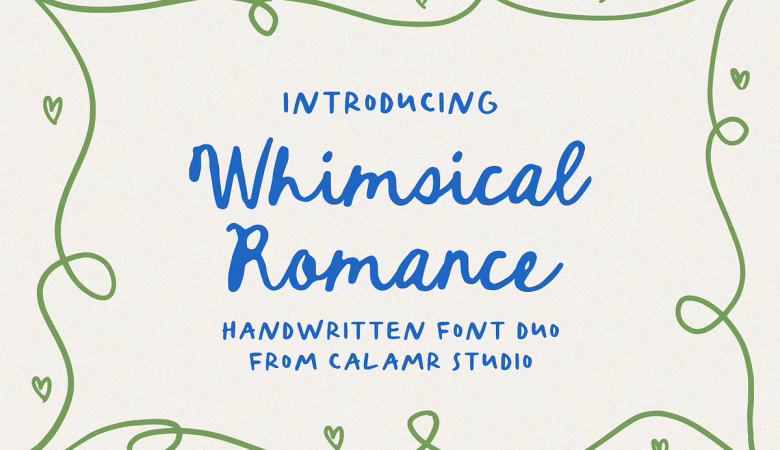 Whimsical Romance Font