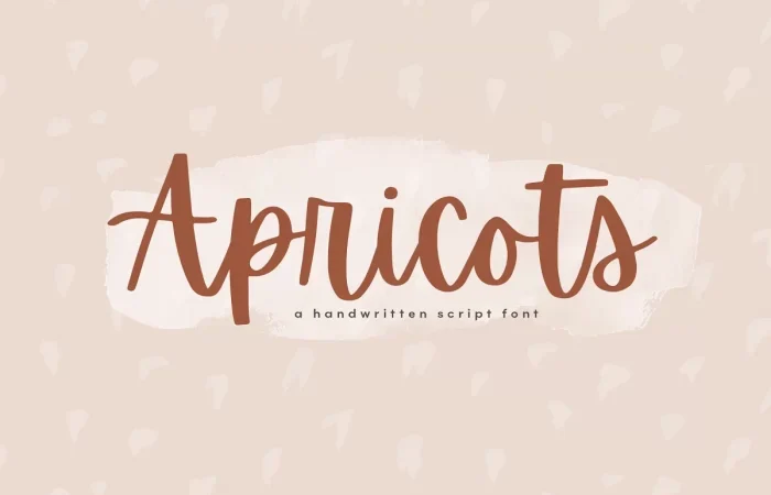 Apricots Font