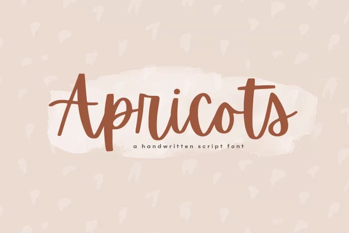 Apricots Font