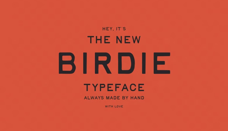 Birdie Font
