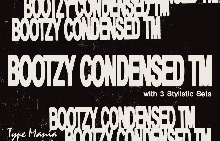 Bootzy Condensed Font