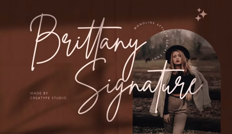 Brittany Signature Font