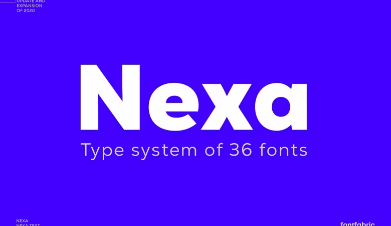 Nexa Font