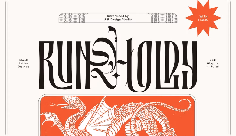 Runholdy Font