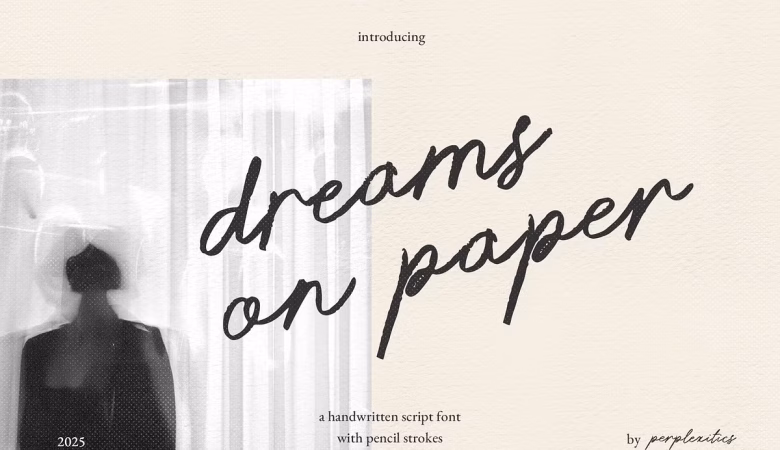Dreams on Paper Font
