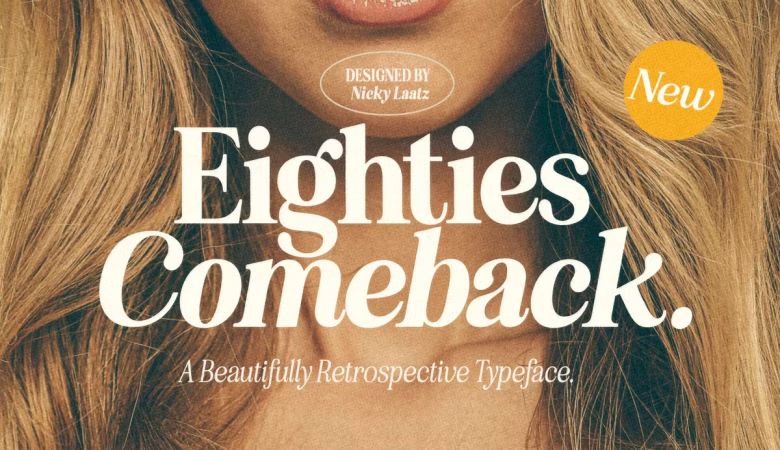 Eighties Comeback Font