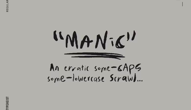 Manic Font
