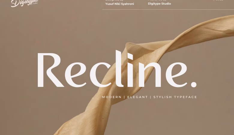 Recline Font