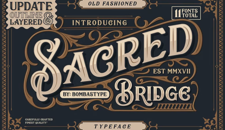 Sacred Bridge Font
