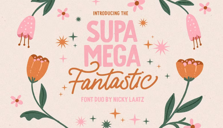 Supa Mega Fantastic Font