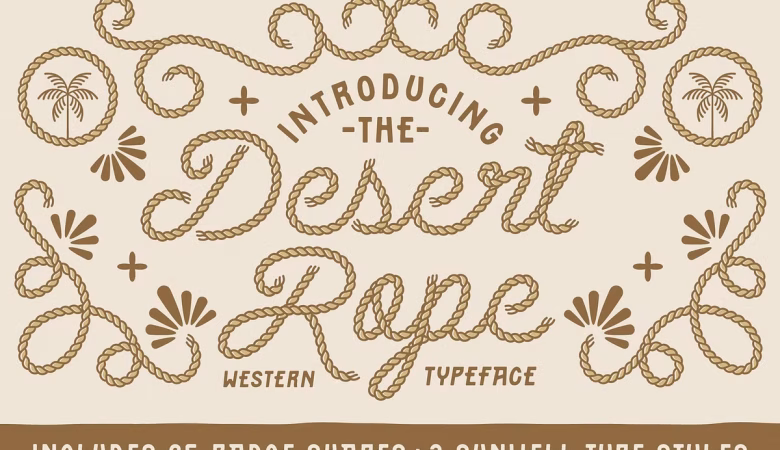 Desert Rope Font