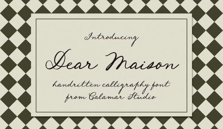 Dear Maison Font