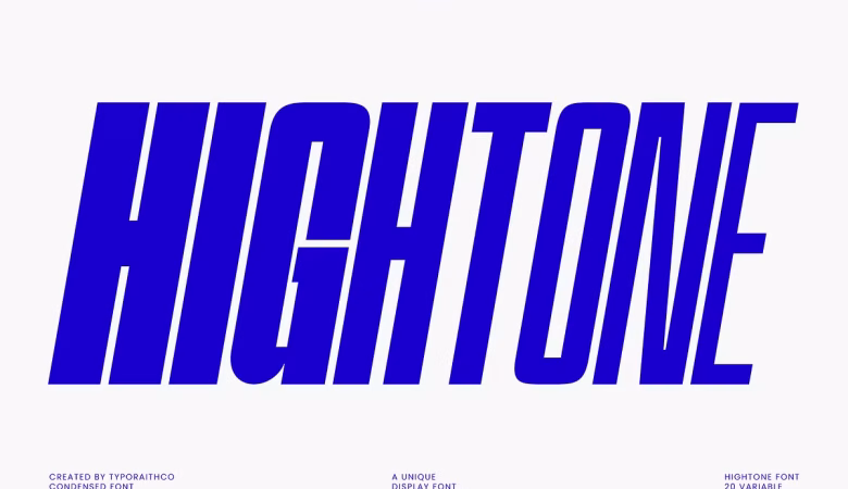 Hightone Font