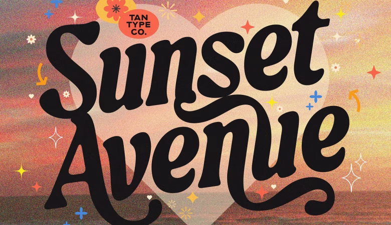 TAN SUNSET Font
